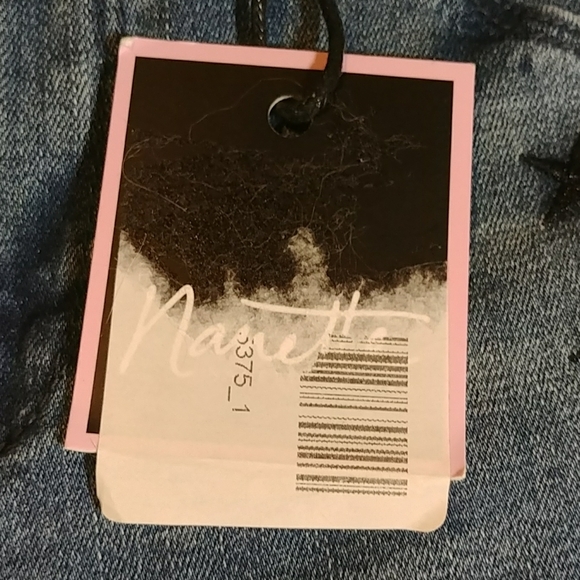 Nanette Lepore Nolita Skinny π Embroidered Jeans - Picture 4 of 13